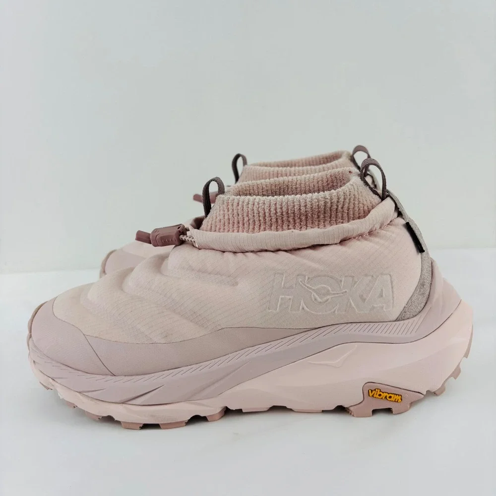 Hoka One Kaha 2 Frost Moc GTX Women's Sesame Waterproof Hiking Shoes Sz 8.5B